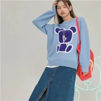 Áo len gấu dễ thương